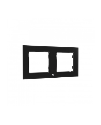 Shelly Wall Frame 2, Cover (Kolor: CZARNY, for Wall Switch) nr 1