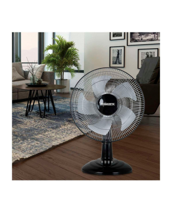 Termozeta Airzeta 30, fan (Kolor: CZARNY/chrome, 36 cm blade diameter)