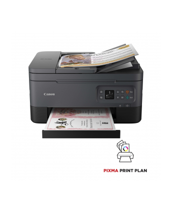 Canon PIXMA TS7450i, multifunction printer (Kolor: CZARNY, USB, WLAN, copy, scan, PIXMA Print Plan)