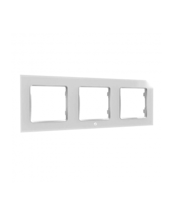 Shelly Wall Frame 3, Cover (Kolor: BIAŁY, for Wall Switch)