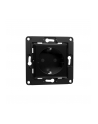Shelly wall socket (wersja europejska) (Kolor: CZARNY, flush-mounted) - nr 3