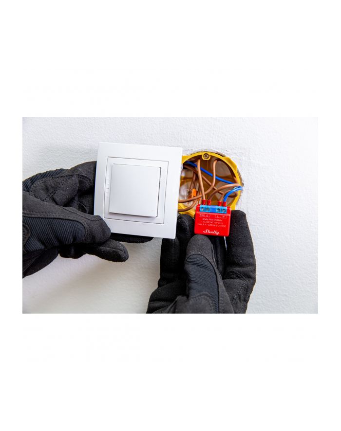 Shelly Plus 1PM Mini, relay główny