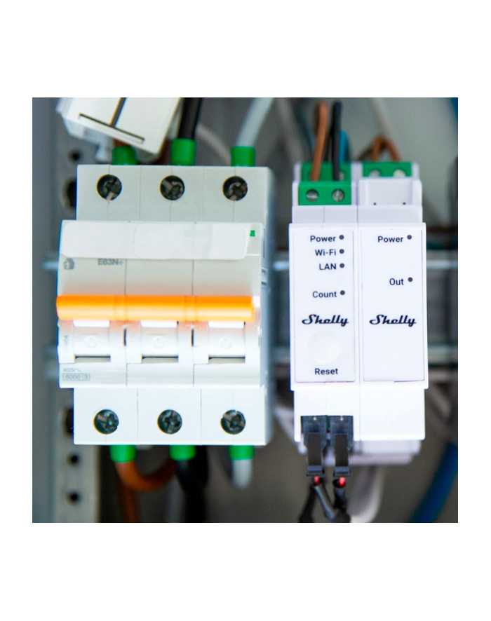 Shelly PRO 3EM 400?, measuring device (Kolor: BIAŁY) główny