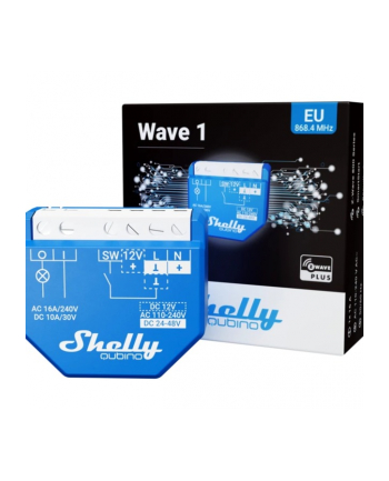 Shelly Wave 1, relay (blue, one channel)