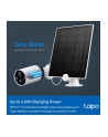 TP-Link Tapo A200 solar panel, charging power 4.5 watts (Kolor: CZARNY/Kolor: BIAŁY, for battery-operated Tapo cameras Tapo C425, Tapo C420, Tapo C400) - nr 15