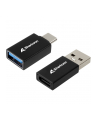 Sharkoon USB 3.2 Gen 1 Adapter OfficePal, USB-A > USB-C / USB-C > USB-A (Kolor: CZARNY, set of 2) - nr 18