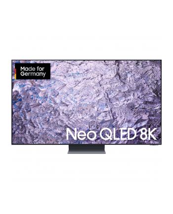 SAMSUNG Neo QLED GQ-85QN800C, QLED television - 85 - Kolor: CZARNY/silver, 8K/FUHD, twin tuner, HDR, Dolby Atmos, 100Hz panel