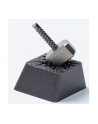 Keychron Hammer Aluminum Alloy Artisan Keycap, Keycap (Kolor: CZARNY/silver) - nr 8