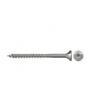 fischer chipboard screw PowerFast 4.5x70 countersunk head TX A2 (100 pieces, partial thread, rustproof)