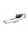 bosch powertools Bosch cordless hedge trimmer GHE 18V-60 Professional solo (blue/Kolor: CZARNY, without battery and charger) - nr 14