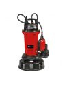Einhell dirty water pump GE-DP 900 Cut, submersible / pressure pump (red / Kolor: CZARNY, 900 watts) - nr 1