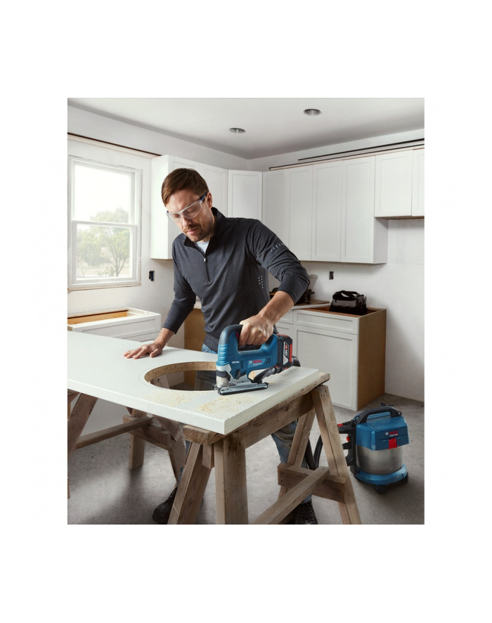 bosch powertools Bosch cordless jigsaw GST 18V-125 B Professional solo, 18 volts (blue/Kolor: CZARNY, without battery and charger, in L-BOXX) główny