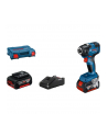 bosch powertools Bosch cordless impact wrench GDR 18V-200 Professional, 18Volt (blue/Kolor: CZARNY, 2x Li-ion battery 4.0Ah, L-case) - nr 5