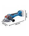 bosch powertools Bosch X-LOCK cordless angle grinder GWX 18V-10 P Professional solo, 18Volt (blue/Kolor: CZARNY, without battery and charger) - nr 12