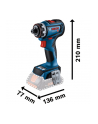 bosch powertools Bosch cordless drill driver GSR 18V-90 FC Professional solo, 18 volts (blue/Kolor: CZARNY, without battery and charger, in L-BOXX) - nr 32