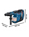 bosch powertools Bosch cordless hammer drill BITURBO GBH 18V-40 C Professional solo (blue/Kolor: CZARNY, without battery and charger, in XL-BOXX) - nr 1