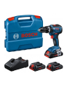 bosch powertools Bosch cordless impact drill GSB 18V-55 Professional, 18 volt, impact drill (blue/Kolor: CZARNY, 3x battery ProCORE18V 4.0Ah, in L-case) - nr 4