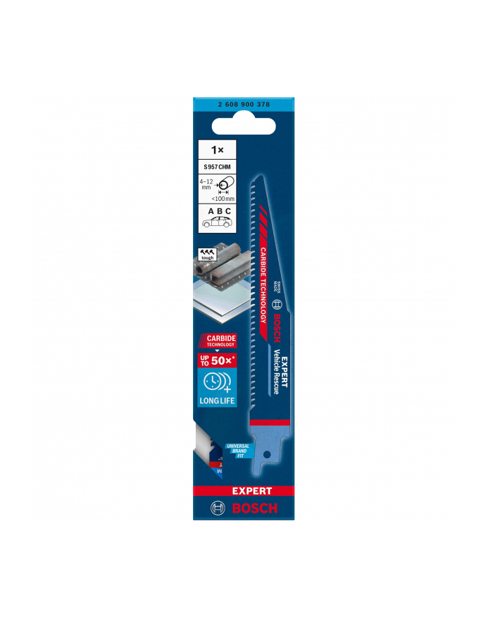 bosch powertools Bosch Expert reciprocating saw blade 'Vehicle Rescue' S 957 CHM (length 150mm) główny