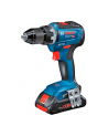 bosch powertools Bosch combination set 18V: GSR 18V-55 + GWS 18V-7 + GBH 18V-22, tool set (blue, 2x battery ProCORE18V 4.0Ah, tool bag) - nr 10