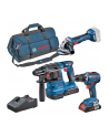 bosch powertools Bosch combination set 18V: GSR 18V-55 + GWS 18V-7 + GBH 18V-22, tool set (blue, 2x battery ProCORE18V 4.0Ah, tool bag) - nr 7