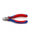 KNIPEX side cutters 76 22 125, cutting pliers (red/blue, length 125mm) - nr 8