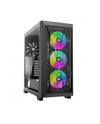 Xilence XILENT X X912.ARGB, tower case (Kolor: CZARNY, tempered glass)