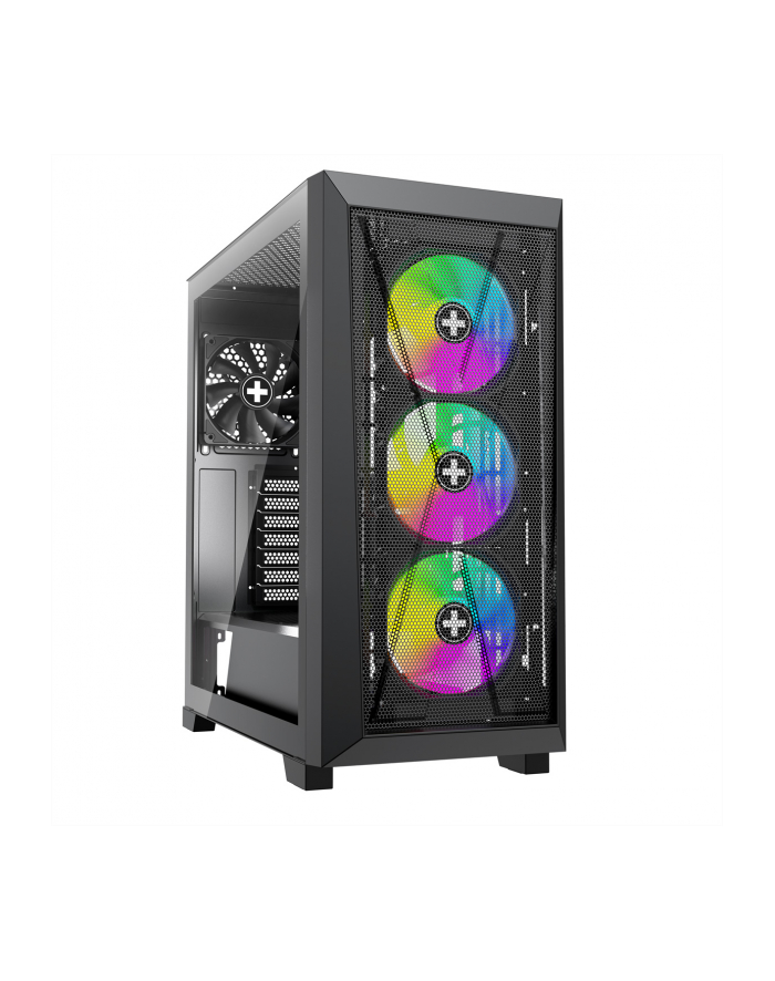 Xilence XILENT X X912.ARGB, tower case (Kolor: CZARNY, tempered glass) główny