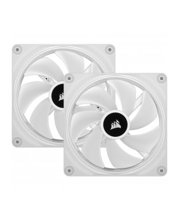 Corsair iCUE LINK QX140 RGB 140mm PWM Fan Case Fan (White, Starter Kit)