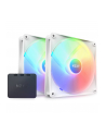 NZXT F140 RGB Core Twin Pack 140x140x26, case fan (Kolor: BIAŁY, pack of 2, incl. RGB controller) - nr 2