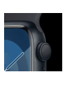 Apple Watch Series 9, Smartwatch (Kolor: CZARNY/dark blue, aluminum, 41 mm, sports band) - nr 13