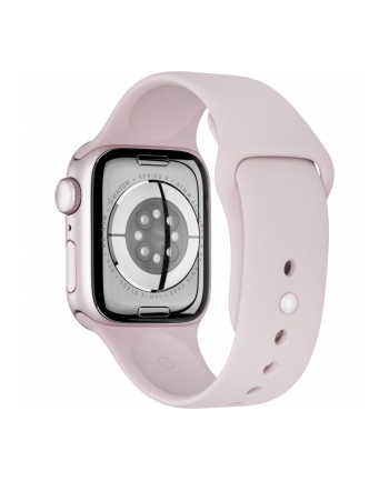 Apple Watch Series 9, Smartwatch (pink/rose, aluminum, 41 mm, sports strap)