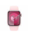 Apple Watch Series 9, Smartwatch (pink/rose, aluminum, 41 mm, sports strap) - nr 4