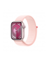 Apple Watch Series 9, Smartwatch (pink/rose, aluminum, 41 mm, Sport Loop) - nr 3