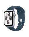 Apple Watch SE (2023), Smartwatch (silver/blue, 44 mm, sports strap, aluminum) - nr 13