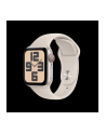 Apple Watch SE (2023), Smartwatch (silver/light beige, 40 mm, sports strap, aluminum, cellular) - nr 9