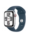 Apple Watch SE (2023), Smartwatch (silver/blue, 44 mm, sports strap, aluminum, cellular) - nr 7