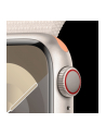 Apple Watch Series 9, Smartwatch (silver/beige, aluminum, 41 mm, Sport Loop, Cellular) - nr 17