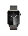 Apple Watch Series 9, Smartwatch (graphite/graphite, stainless steel, 41 mm, Milanese bracelet, cellular) - nr 12