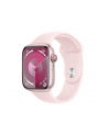 Apple Watch Series 9, Smartwatch (pink/rose, aluminum, 45 mm, sports bracelet, cellular) - nr 10