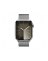 Apple Watch Series 9, Smartwatch (silver/silver, stainless steel, 45 mm, Milanese bracelet, cellular) - nr 13