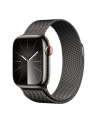 Apple Watch Series 9, Smartwatch (graphite/graphite, stainless steel, 45 mm, Milanese bracelet, cellular) - nr 12