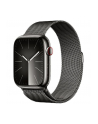 Apple Watch Series 9, Smartwatch (graphite/graphite, stainless steel, 45 mm, Milanese bracelet, cellular) - nr 7