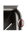 Apple Watch Series 9, Smartwatch (graphite/graphite, stainless steel, 45 mm, Milanese bracelet, cellular) - nr 9