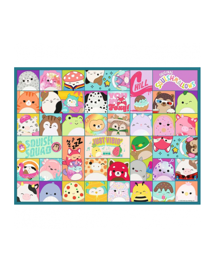 Ravensburger children's puzzle lots of colorful squishmallows (100 pieces) główny