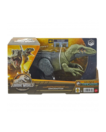 Mattel Jurassic World Wild Roar Orkoraptor toy figure