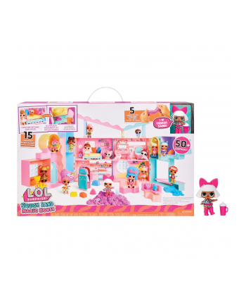 MGA Entertainment LOL Surprise Squish Sand Magic House w/ Dead, Dollhouse