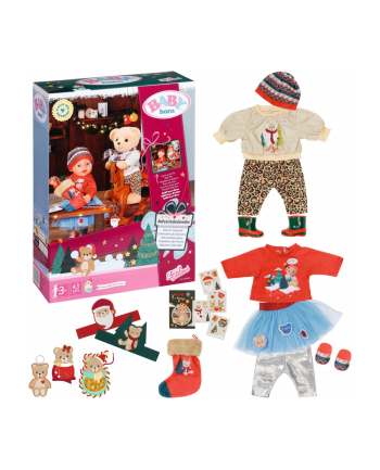 ZAPF Creation BABY born Advent calendar, doll accessories