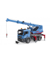 BRUD-ER MAN TGS crane truck, model vehicle - nr 14