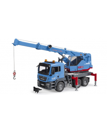 BRUD-ER MAN TGS crane truck, model vehicle