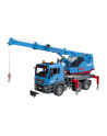 BRUD-ER MAN TGS crane truck, model vehicle - nr 8